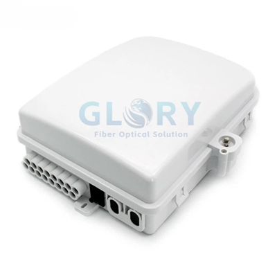 Ściana skrzynki światłowodowej