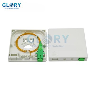 Gniazdo ścienne światłowodowe